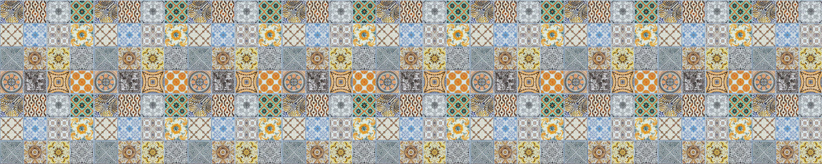 Spritzschutz Küche Patchwork