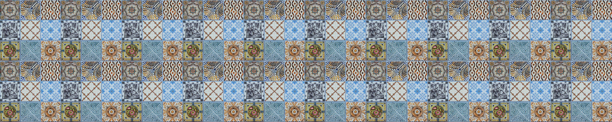 Spritzschutz Küche Patchwork