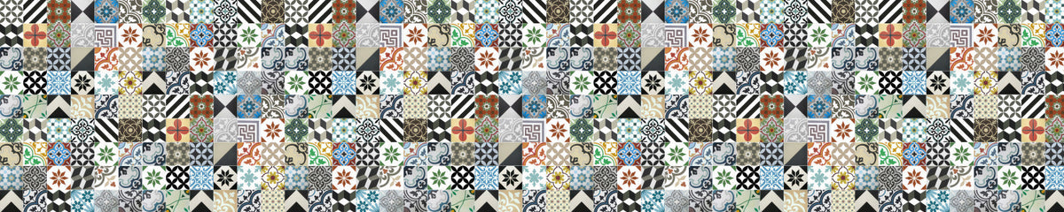 Spritzschutz Küche Patchwork