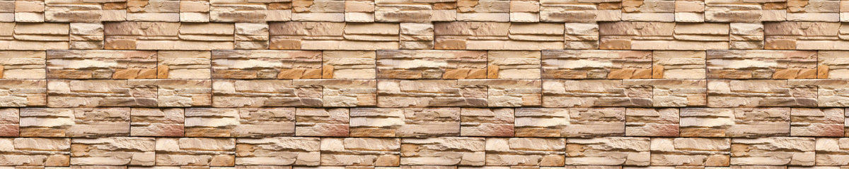Küchenrückwand Steinoptik