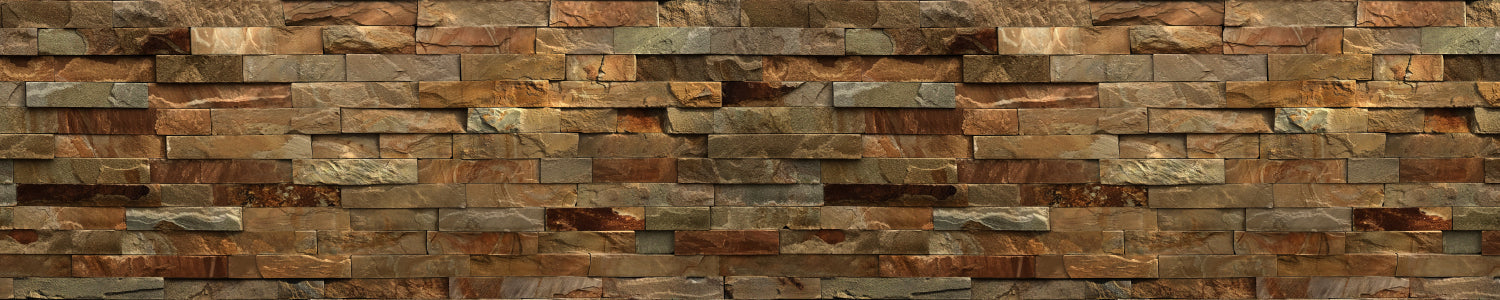 Küchenrückwand Steinoptik
