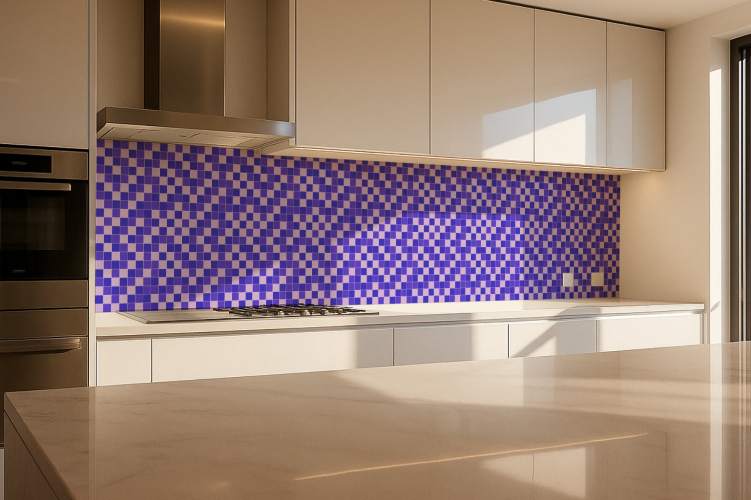 Küchenrückwand Fliesenoptik