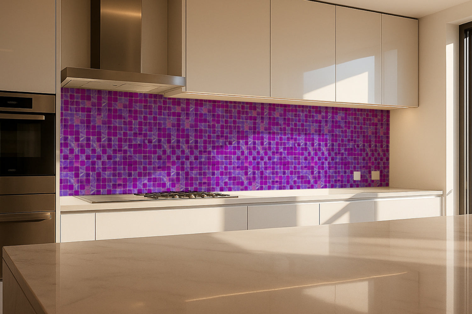 Küchenrückwand Fliesenoptik