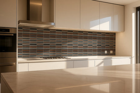 Küchenrückwand Fliesenoptik