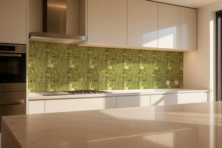 Spritzschutz Küche Fliesenoptik