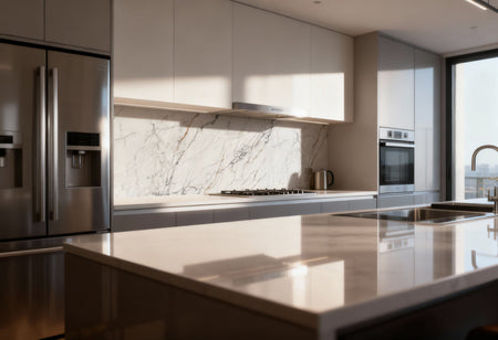 Spritzschutz Küche Marmoroptik
