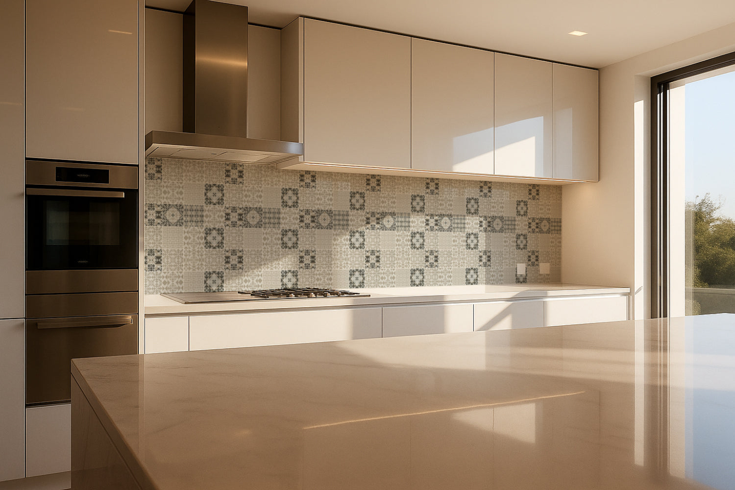 Spritzschutz Küche Patchwork
