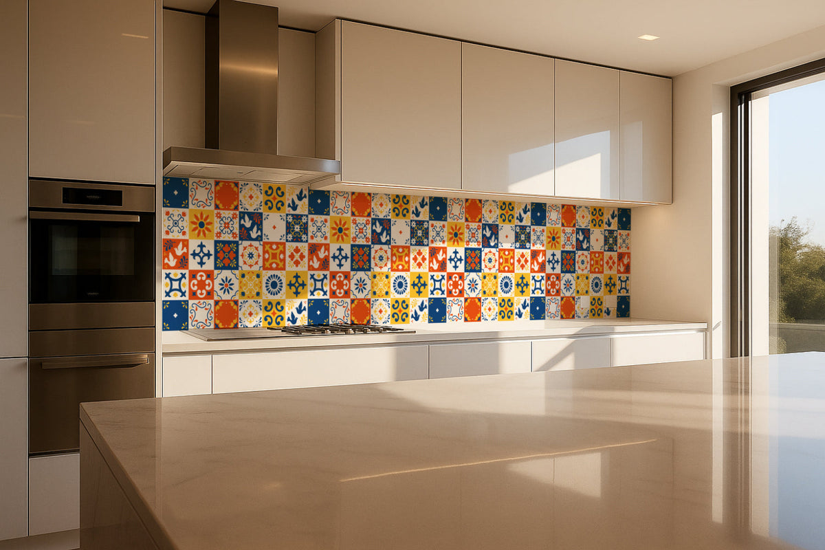 Spritzschutz Küche Patchwork