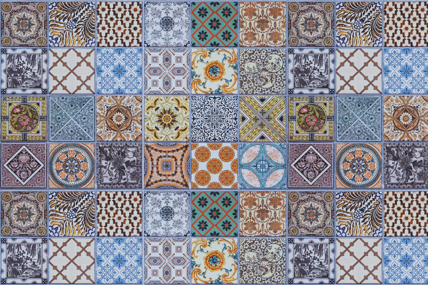 Spritzschutz Küche Patchwork