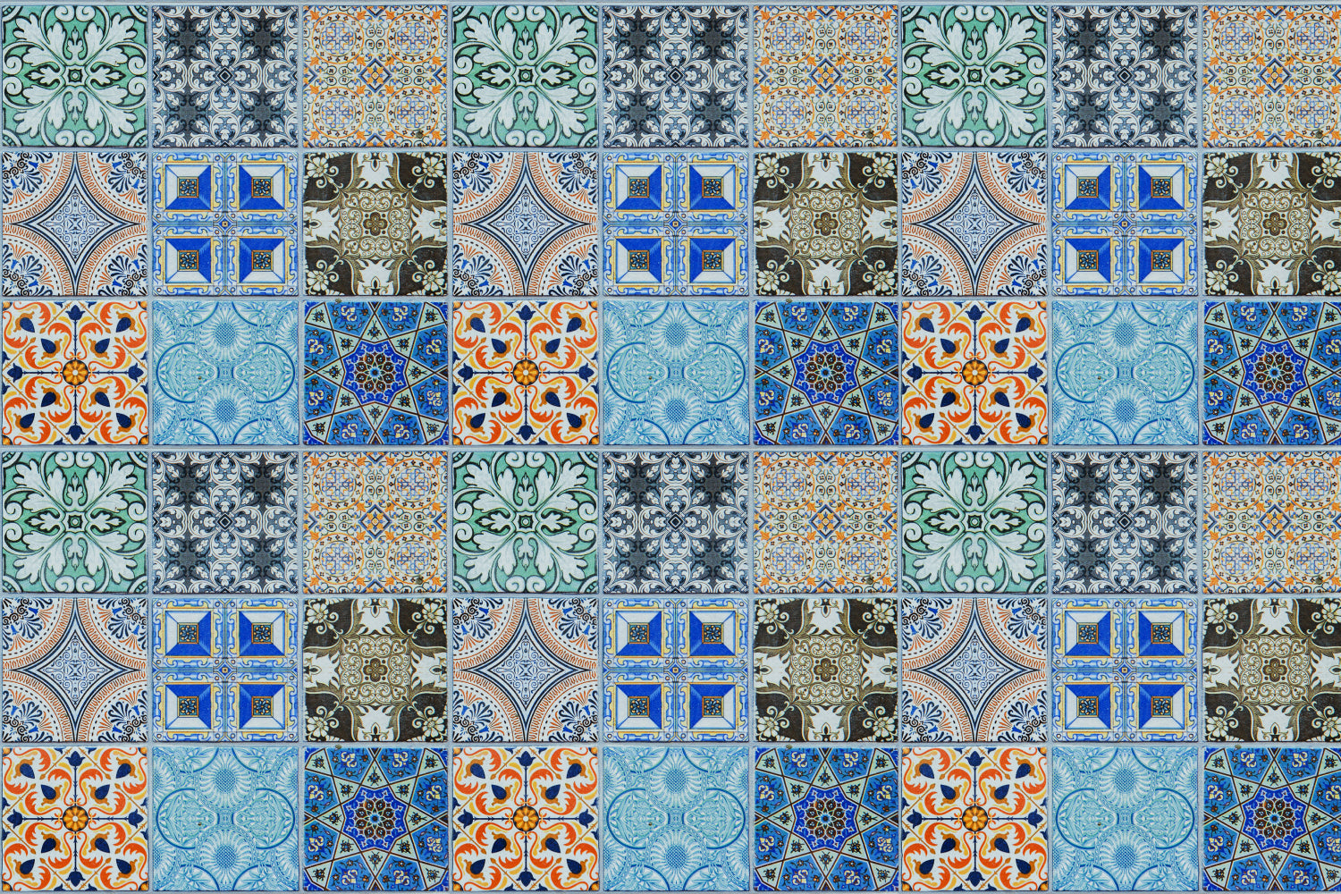 Spritzschutz Küche Patchwork