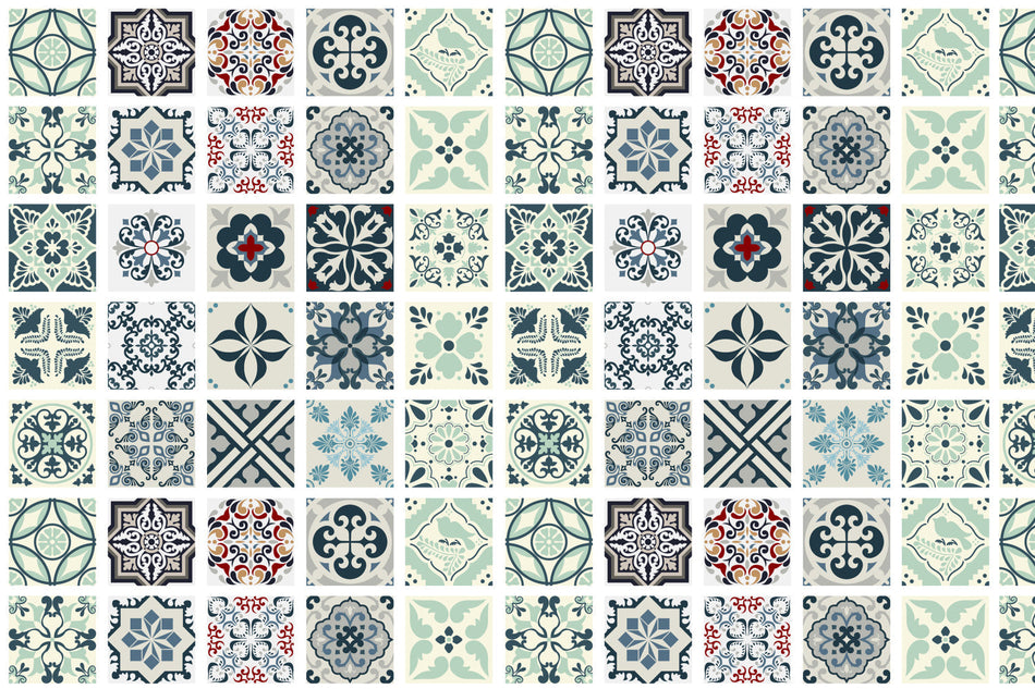 Küchenrückwand Patchwork