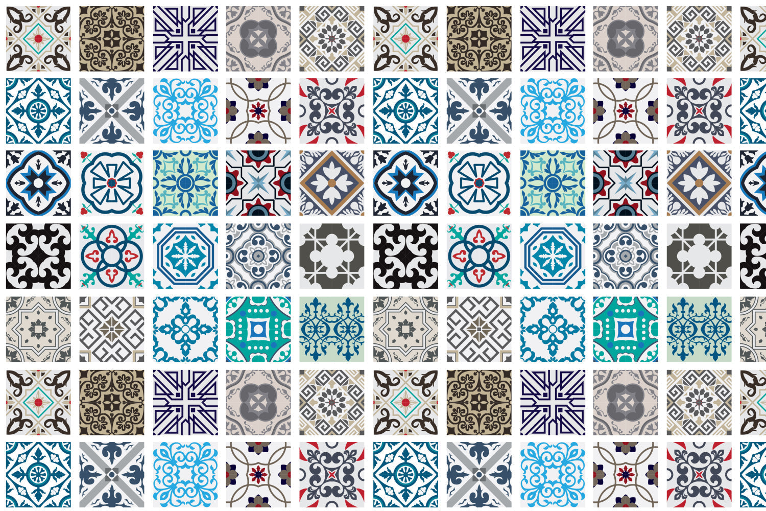 Spritzschutz Küche Patchwork