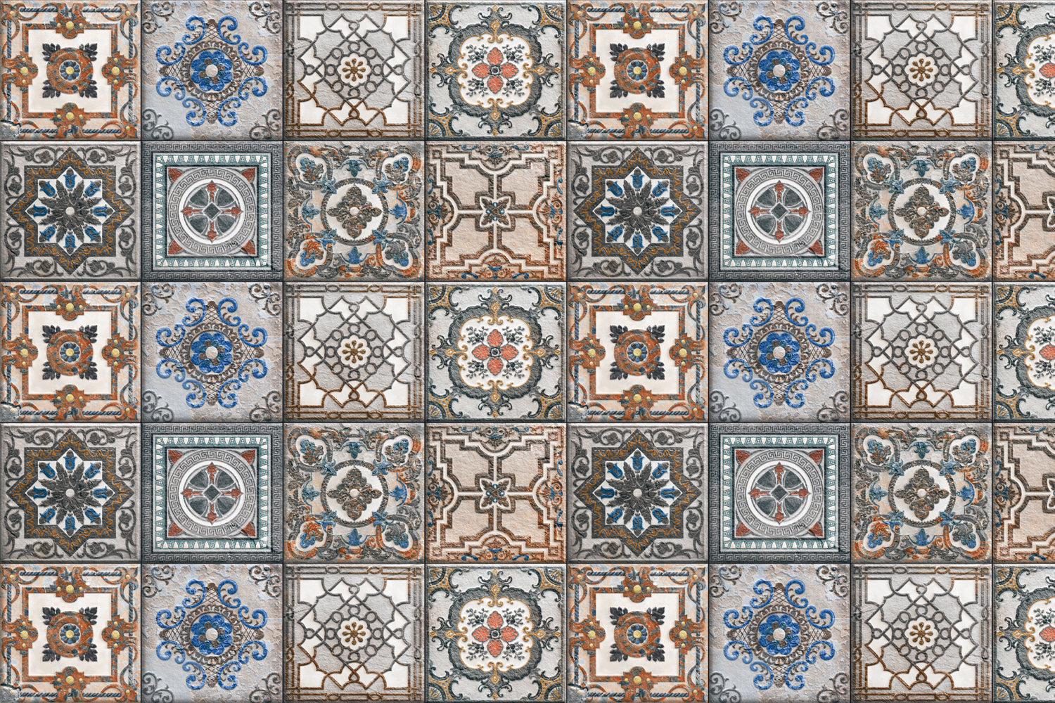 Spritzschutz Küche Patchwork