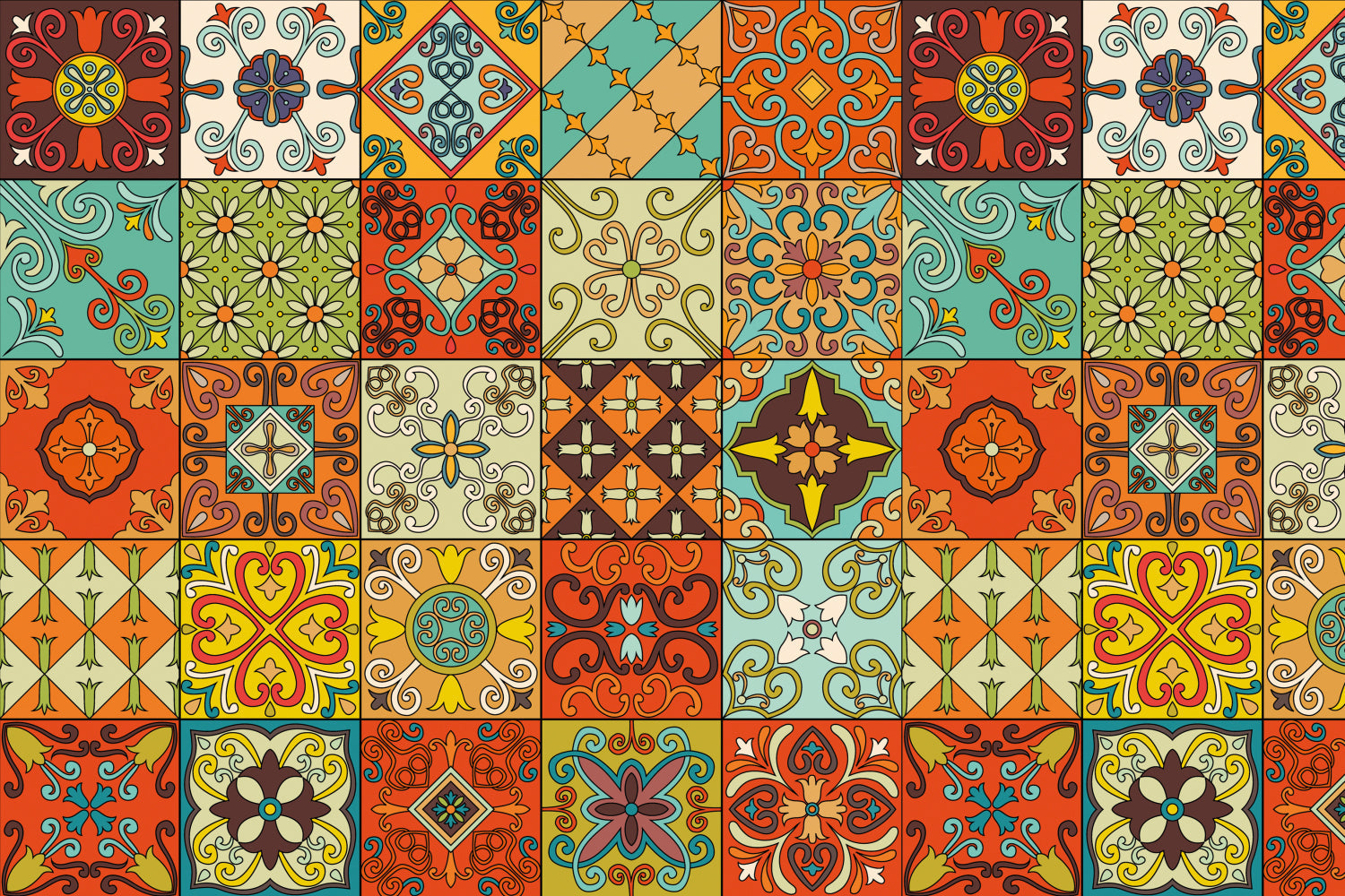 Spritzschutz Küche Patchwork