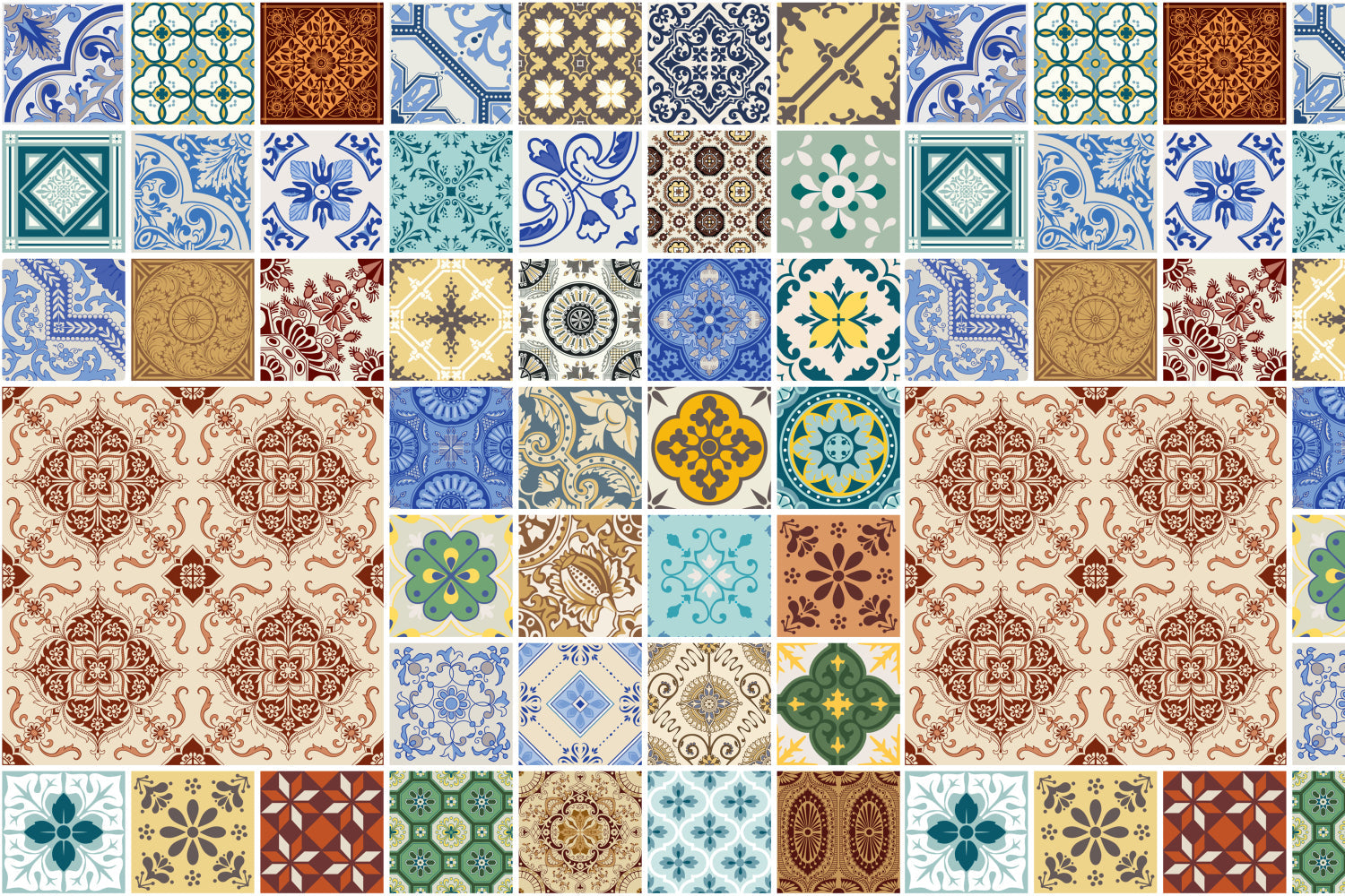 Spritzschutz Küche Patchwork