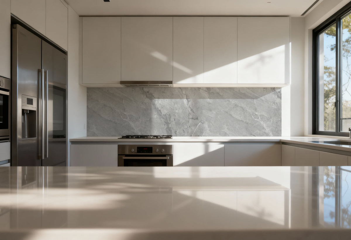 Küchenrückwand Marmoroptik
