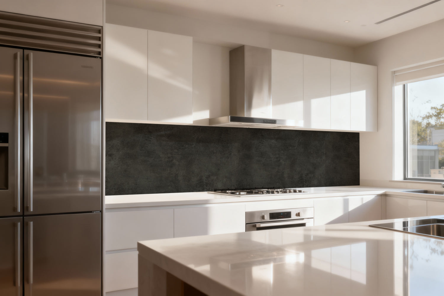 Küchenrückwand Betonoptik