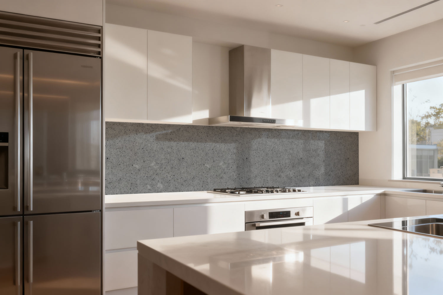 Küchenrückwand Betonoptik