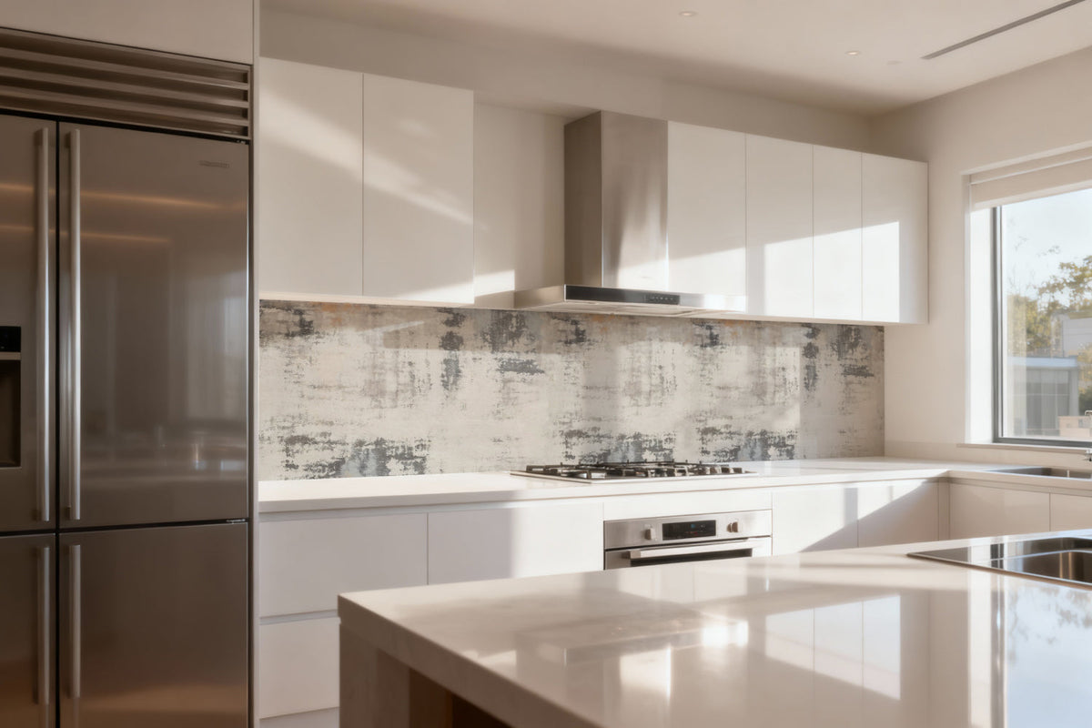 Küchenrückwand Betonoptik