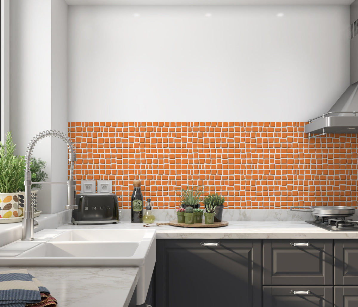 Spritzschutz Küche Fliesenoptik