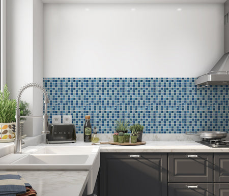 Spritzschutz Küche Fliesenoptik