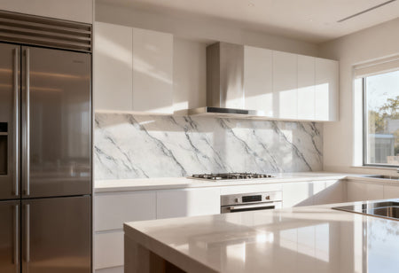 Küchenrückwand Marmoroptik