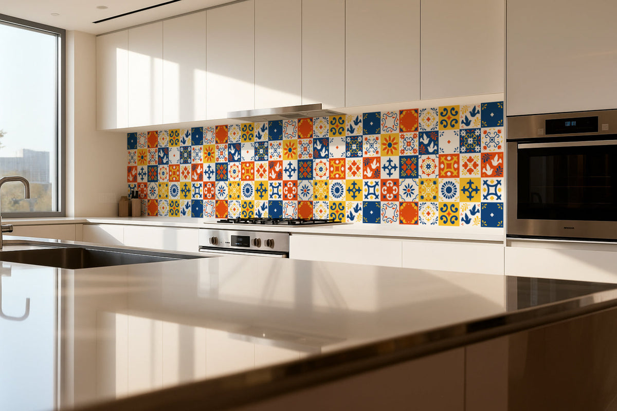Spritzschutz Küche Patchwork