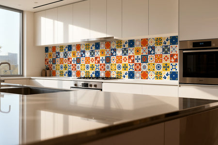 Spritzschutz Küche Patchwork