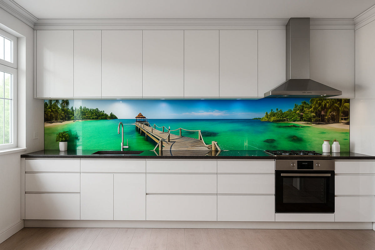 Küchenrückwand Strand & Meer
