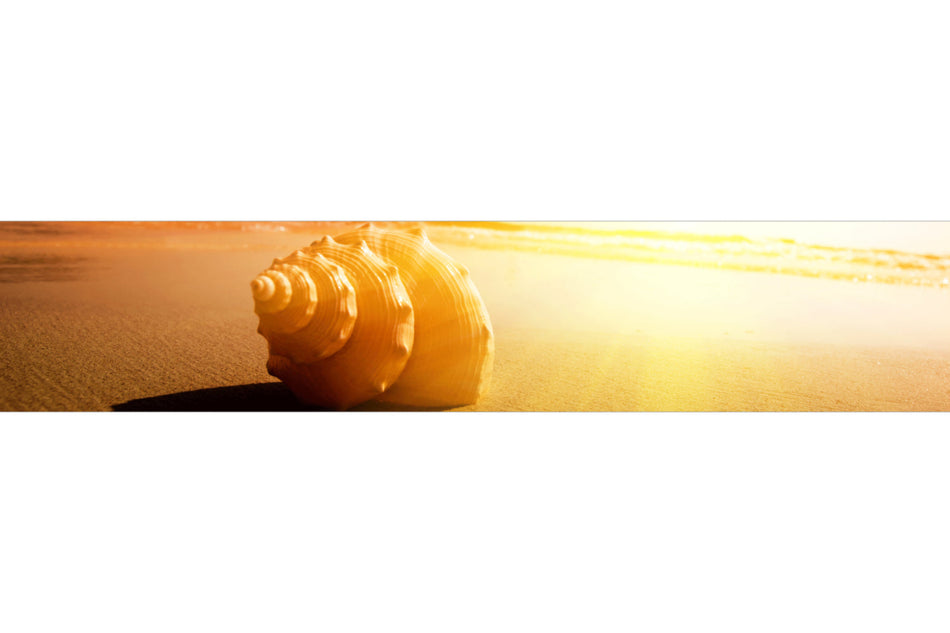 Küchenrückwand Sonnenuntergang am Strand