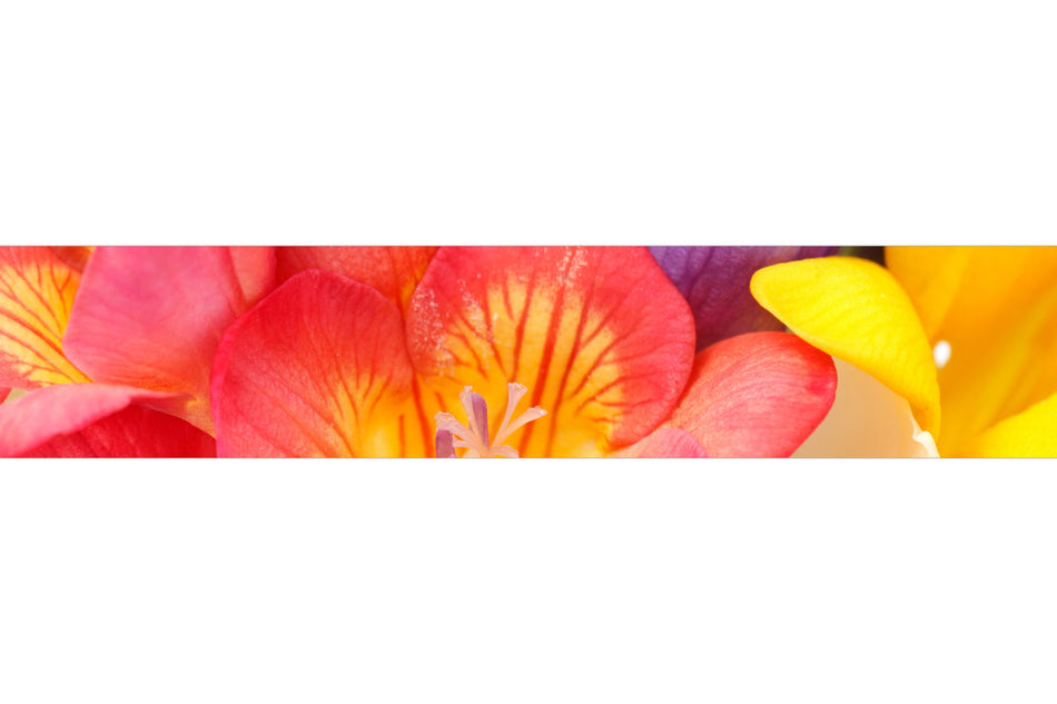 Küchenrückwand Blumen Design
