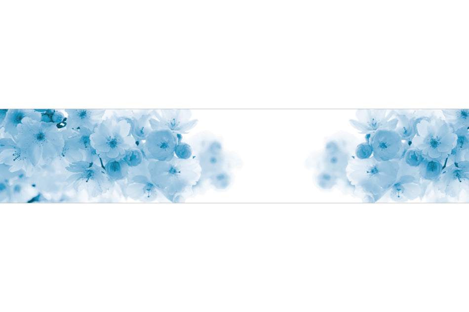 Küchenrückwand Stilvolle Blütenoptik