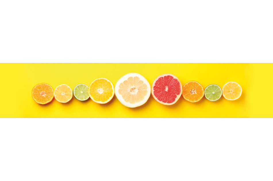 Küchenrückwand Frische Zitrone & Orange