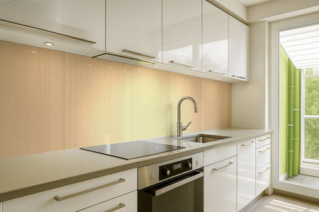 Spritzschutz Küche Holzoptik