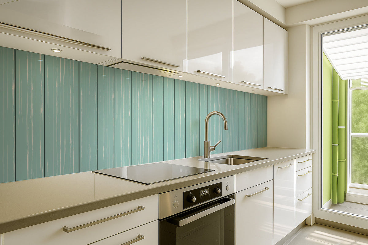 Spritzschutz Küche Holzoptik