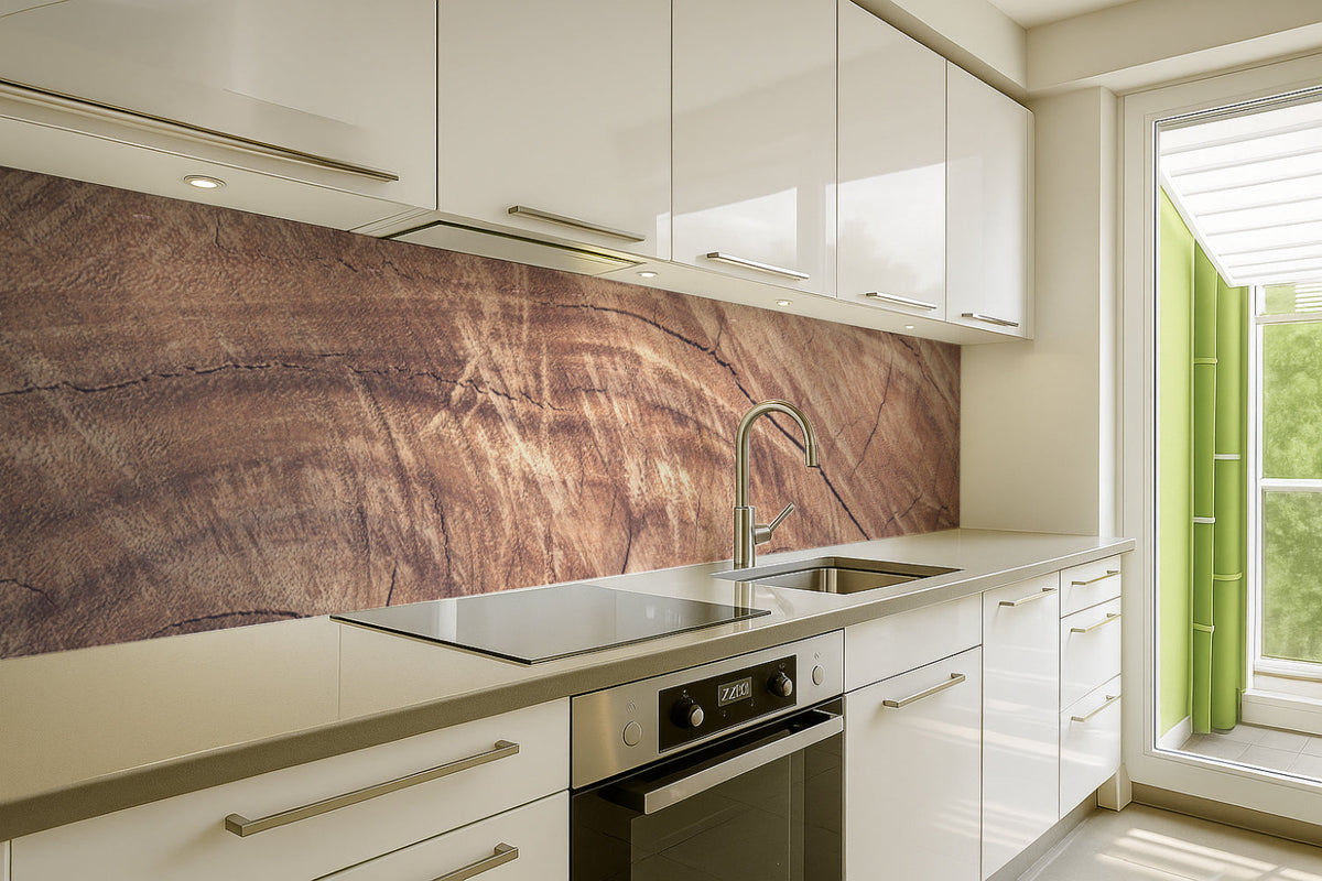Spritzschutz Küche Holzoptik