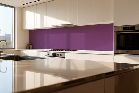 Spritzschutz Küche Einfarbig RAL 4008 Signalviolett