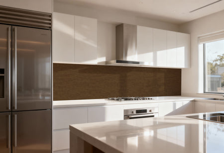 Spritzschutz Küche Holzoptik