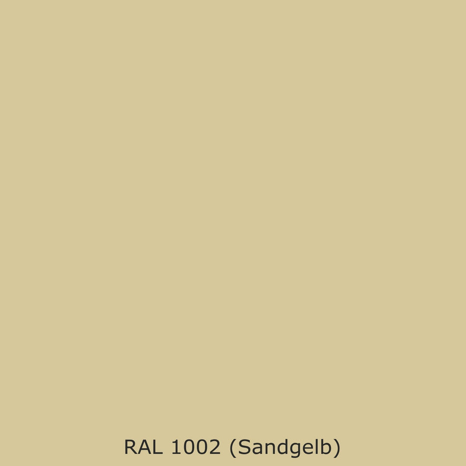 Küchenrückwand Einfarbig #D6C89A RAL 1002 (Sandgelb)