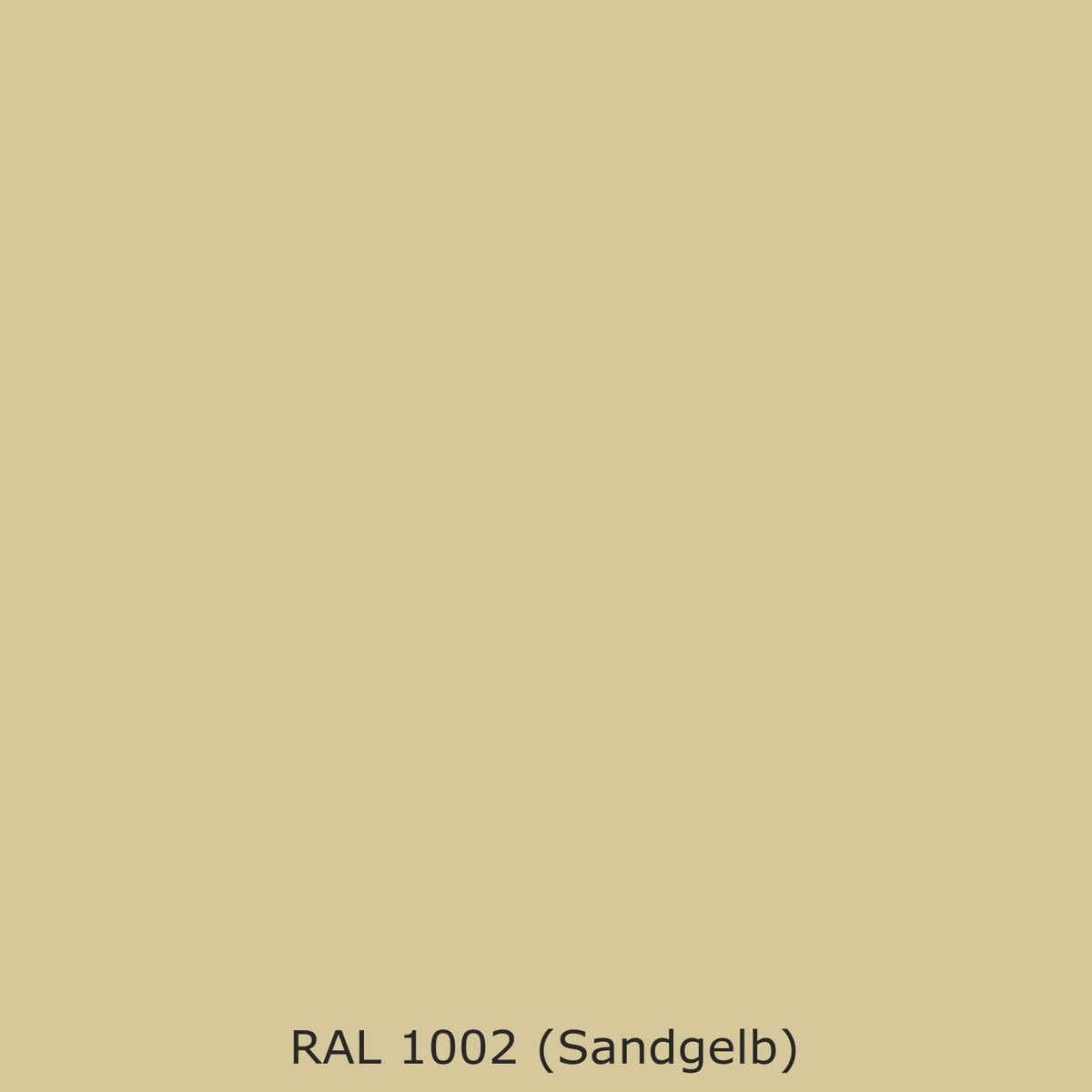 Spritzschutz Küche Einfarbig #D6C89A RAL 1002 (Sandgelb)
