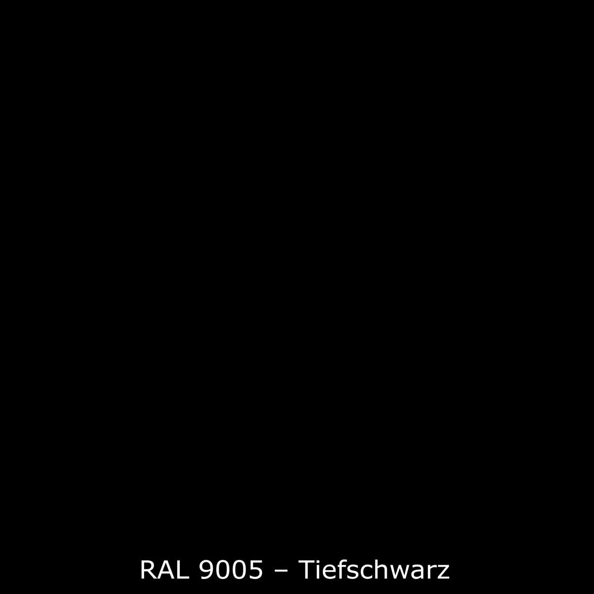 Spritzschutz Küche Einfarbig #000000 RAL 9005 – Tiefschwarz