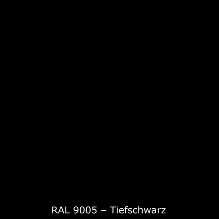 Spritzschutz Küche Einfarbig #000000 RAL 9005 – Tiefschwarz