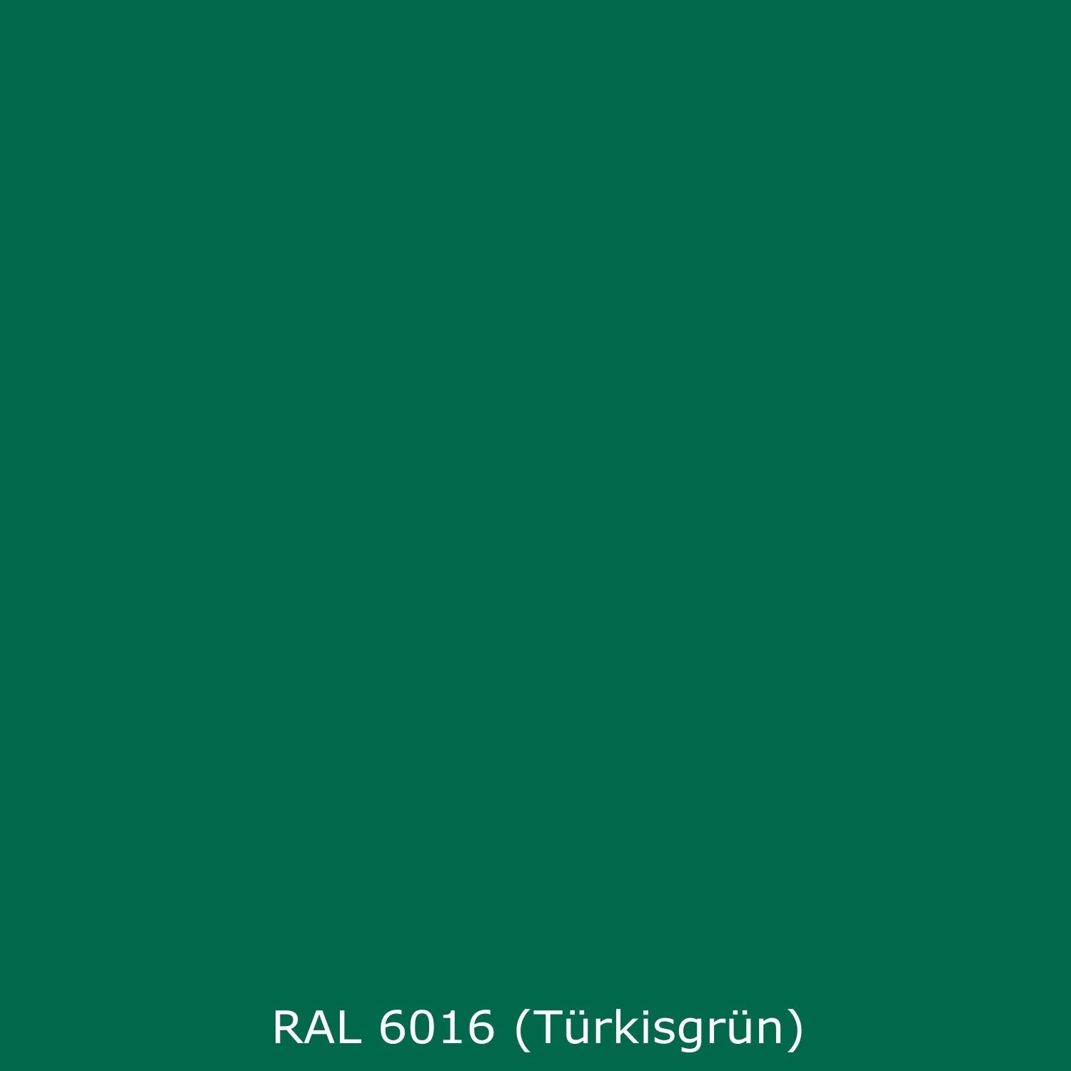 Spritzschutz Küche Einfarbig RAL 6016 (Türkisgrün)