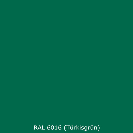 Spritzschutz Küche Einfarbig RAL 6016 (Türkisgrün)