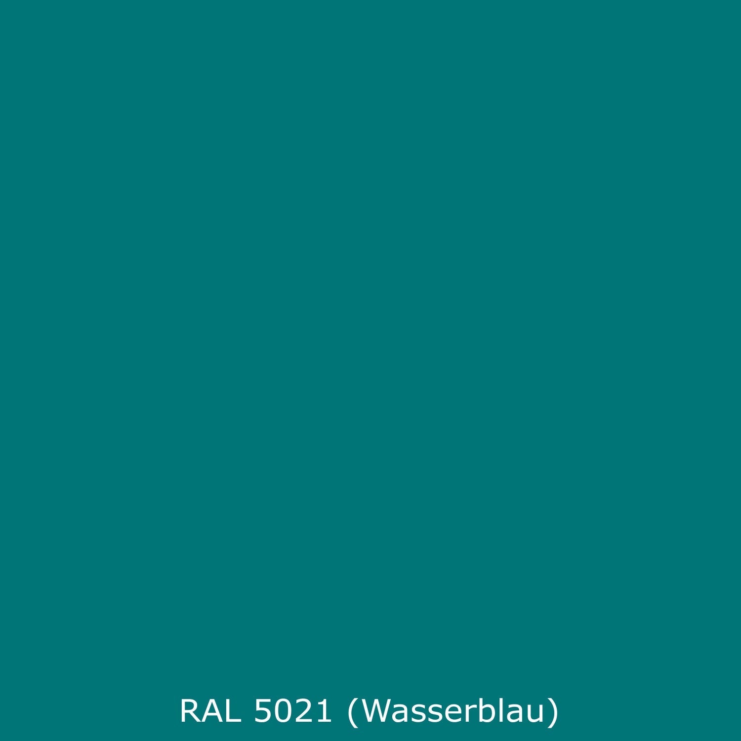 Spritzschutz Küche Einfarbig RAL 5021 (Wasserblau)
