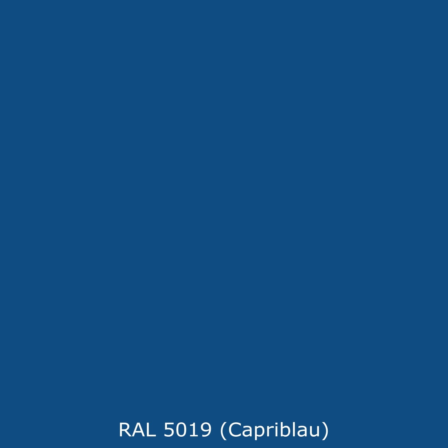 Spritzschutz Küche Einfarbig RAL 5019 Capriblau