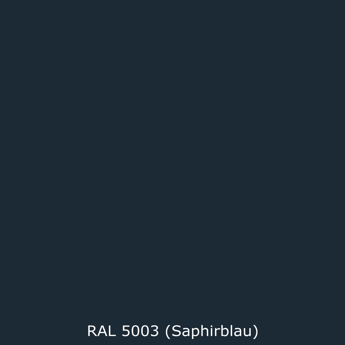 Spritzschutz Küche Einfarbig RAL 5003 Saphirblau