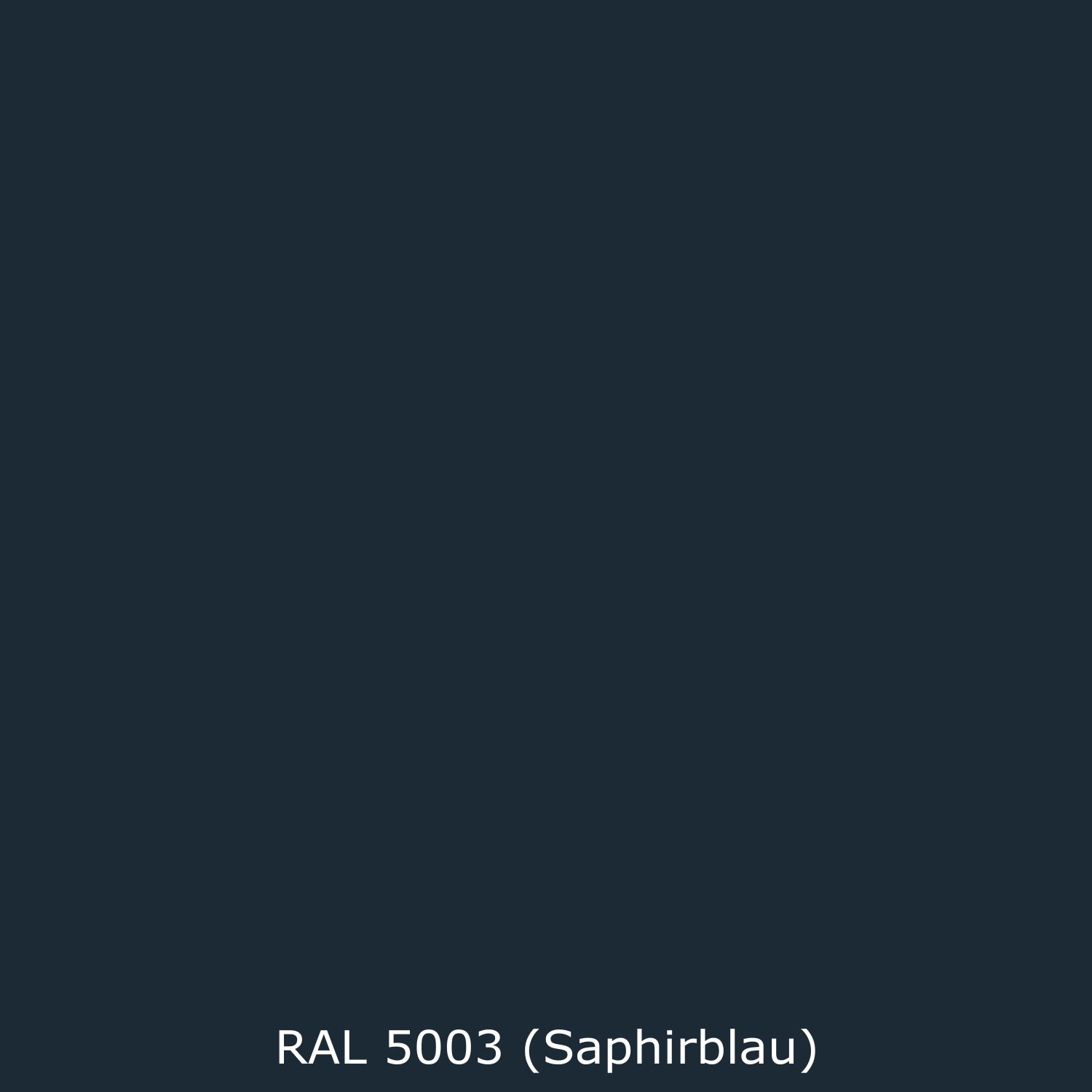 Spritzschutz Küche Einfarbig RAL 5003 Saphirblau
