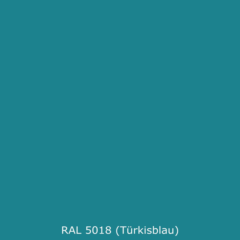Spritzschutz Küche Einfarbig RAL 5018 Türkisblau
