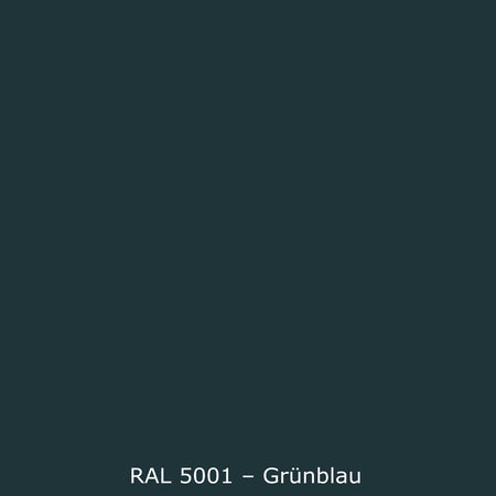 Spritzschutz Küche Einfarbig RAL 5001 Grünblau